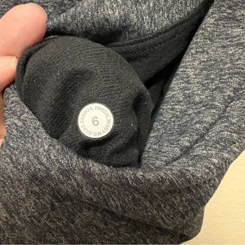 Lululemon Ready to Rulu High-Rise Cropped Jogger Heathered Raceway Grey Size 6